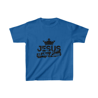 Jesus is my King Kids Heavy Cotton™ Tee - Appeal to Heaven USA