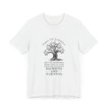 The Tree of Liberty Style Unisex Jersey Short Sleeve Tee - Appeal to Heaven USA