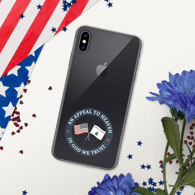 Clear Case for iPhone® - Appeal to Heaven USA