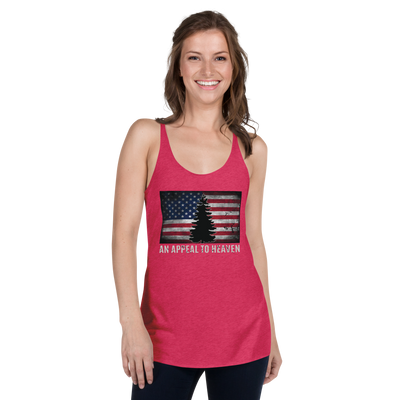 Women's Racerback Tank - Appeal to Heaven USA